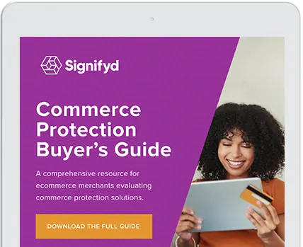 Cover of Signifyd's Commerce Protection Buyer's Guide