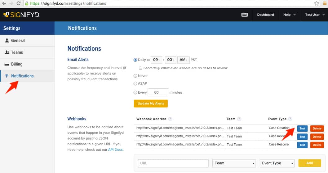 Why Am I Not Receiving Webhooks Signifyd