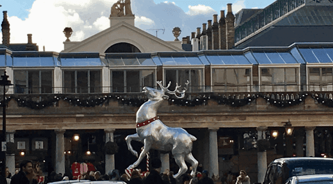 Covent Garden Reindeer in London
