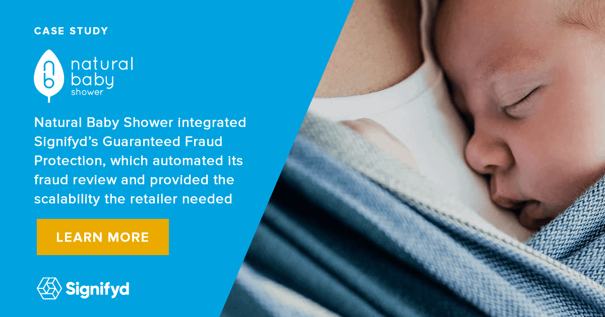 Natural Baby Shower Order Automation helps growth Signifyd