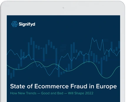 cover of Signifyd's State of Ecommerce Fraud in Europe