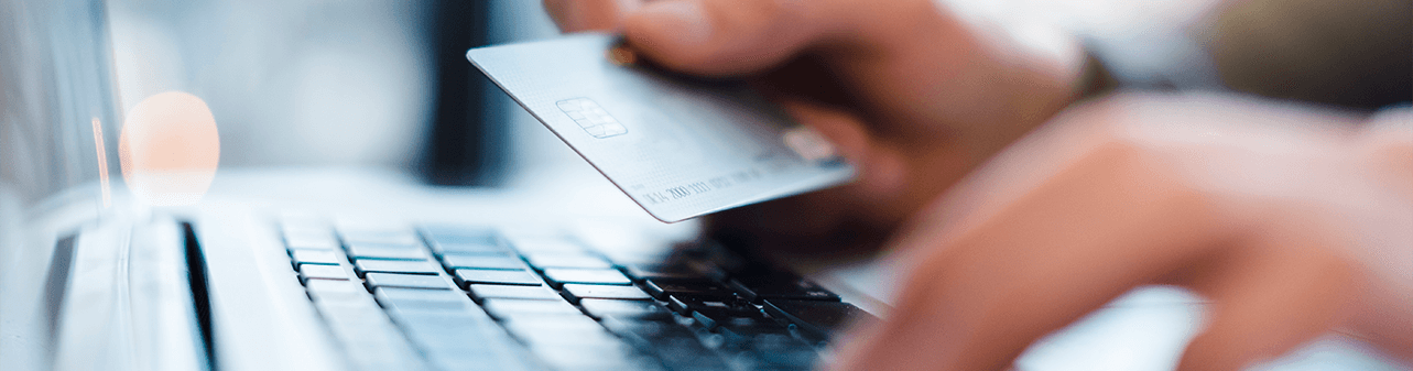 Paying online with a credit card