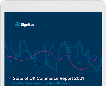 Cover of The State of UK Commerce 2021 report