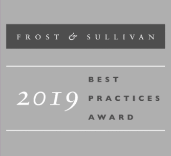 FROST & SULLIVAN 2019 Best Practices Award