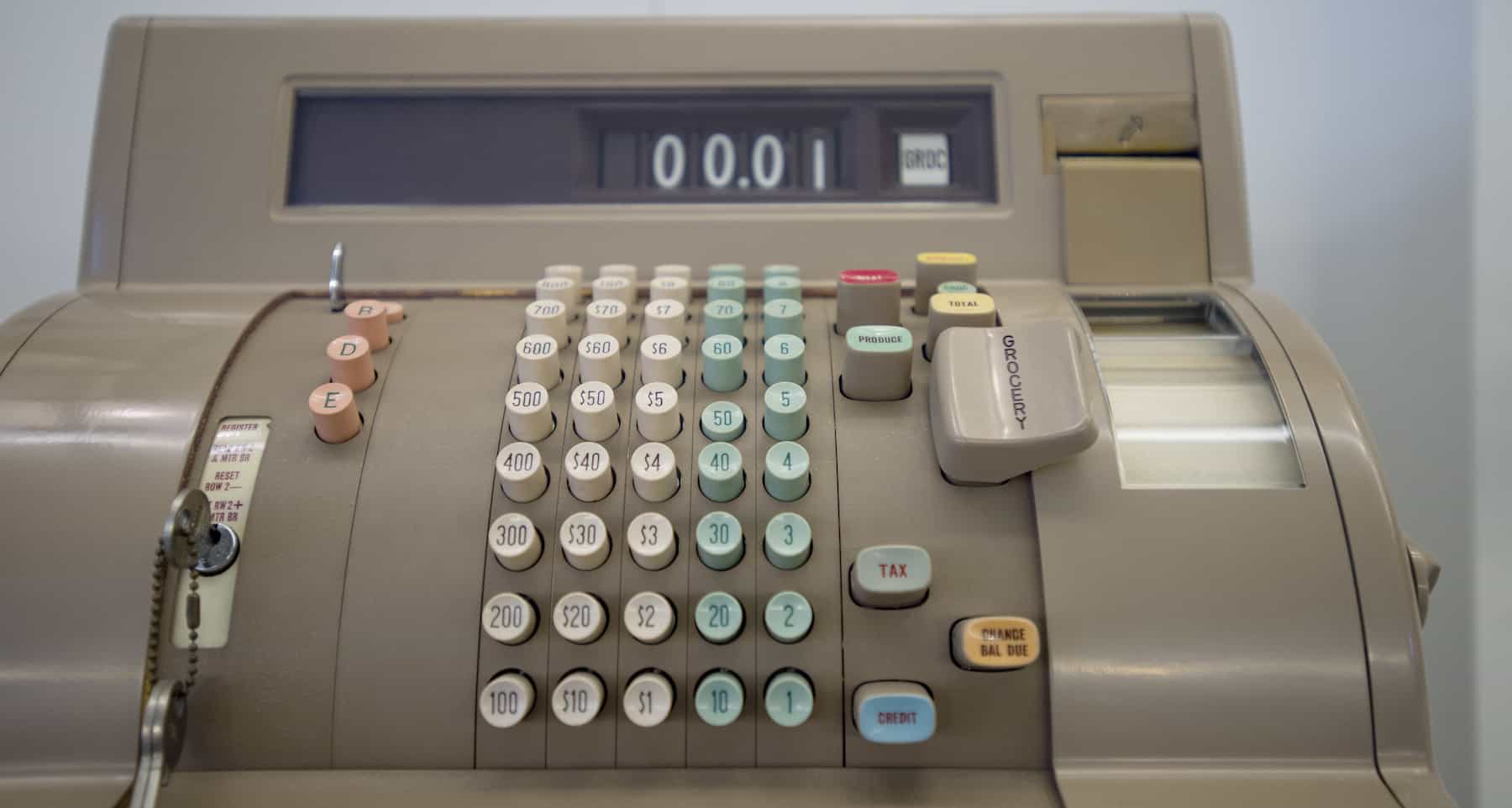 An old school cash register to illustrate a payments optimization story