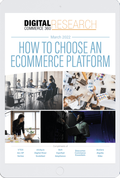 DC360 Report - How to Choose an Ecommerce Platform Cover