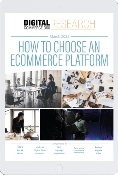 DC360 Report - How to Choose an Ecommerce Platform Cover DC360 Report - How to Choose an Ecommerce Platform Cover