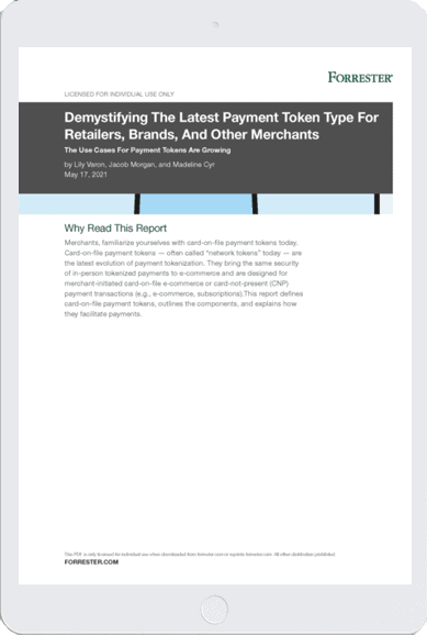 Forrester Report - Demystifying Payments Cover