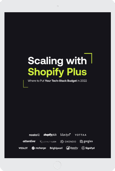 Scaling with Shopufy Plus 2022 Tablet Cover Scaling with Shopufy Plus 2022 Tablet Cover