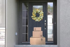 Packages delivered to the front door are sometimes reported as missing, resulting in a chargeback