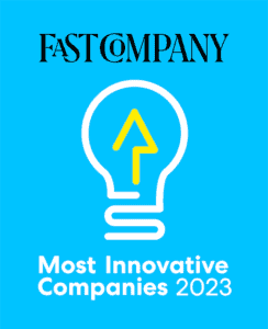 Fast Company's Most Innovative Companies 2023 logo to mark Signifyd's inclusion on the list