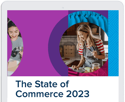 Cover of Signifyd's State of Commerce 2023 report