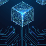 A futuristic, transparent cube to represent a clear box, the antithesis of a black box for explainable AI blog