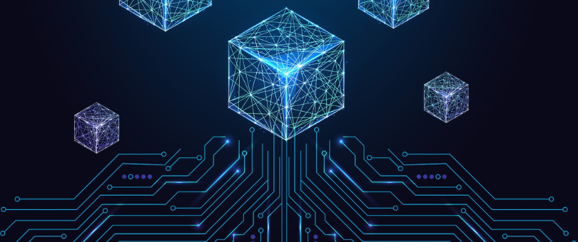 A futuristic, transparent cube to represent a clear box, the antithesis of a black box for explainable AI blog