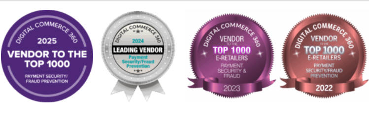 Leading vendor badges awarded Signifyd from 2022 through 2025
