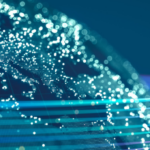 An image of the world with energy swirling around to represent the era of AI Agents in ecommerce