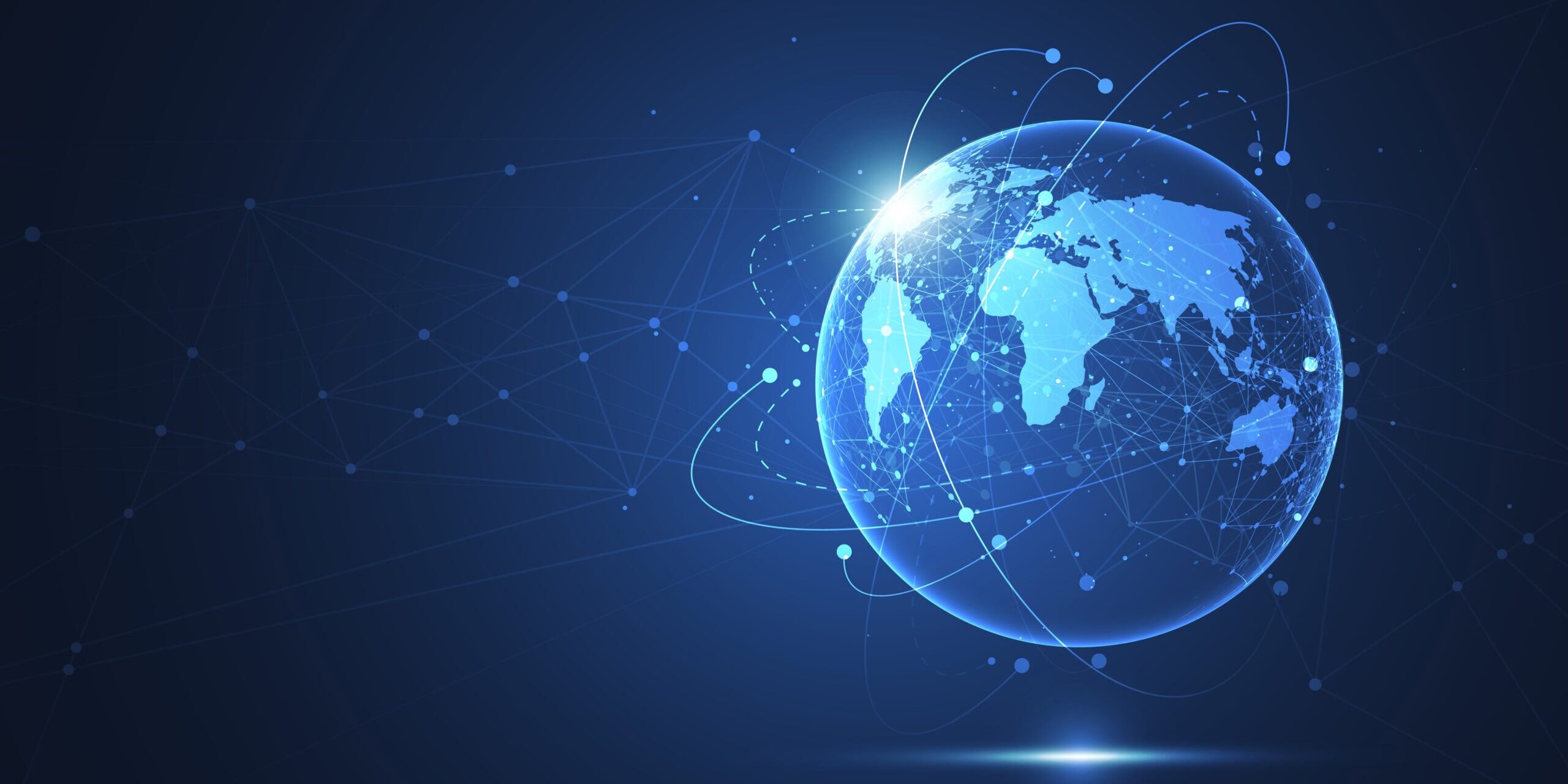 a photo illustration of the earth as a globe to illustrate Signifyd's global Black Friday-Cyber Monday ecommerce tracker page blog post