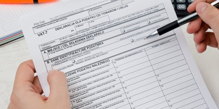 VAT form